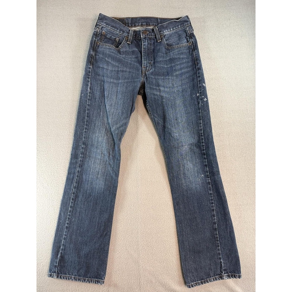 Levi's 527 Jeans Mens 30x30 Medium Wash Blue Slim Bootcut Denim Casual Pants